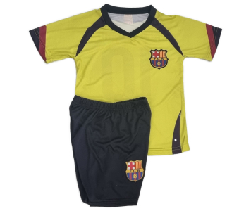 RETRO Ronaldinho Barcelona gyerek szurkolói mezgarnitúra