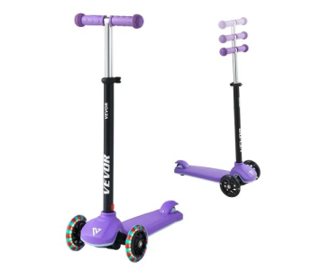 3 kerekű kisgyermek roller világító kerekekkel