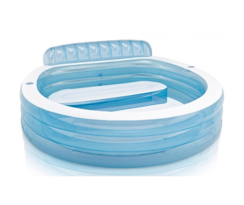 INTEX Swim Center Family Lounge Pool medence, 224 x 216 x 76 cm
