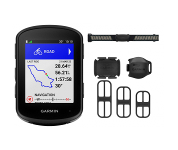 Garmin Edge 840 Bundle [ Pulzuspánt, Speed- És Cadence Szenzor ] kerékpár computer