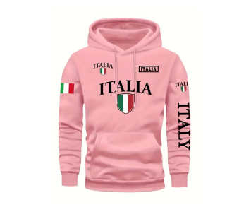 Italia kapucnis pulóver