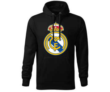 Real Madrid szurkolói kapucnis pamut pulóver