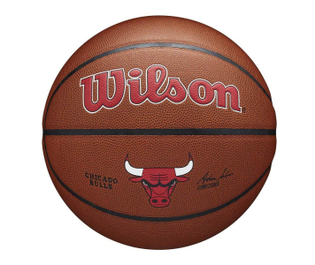 Kosárlabda Wilson NBA Team  Chicago Bulls Composite bőr  Indoor/Outdoor 