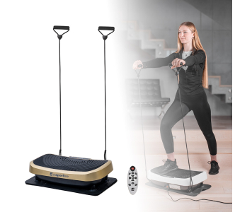 Vibrációs tréner inSPORTline Devyn - pezsgő