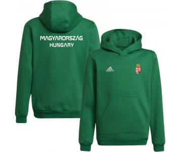 Adidas Magyar felnőtt kapucnis pulóver ZÖLD