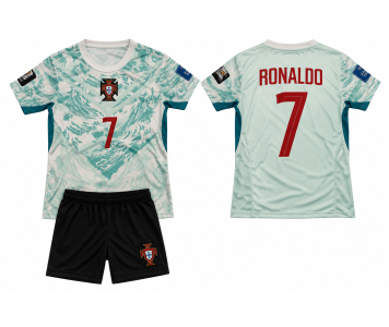 Portugália 21026 VB gyermek mezgarnitúra Ronaldo felirattal