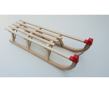 120-as  Claassic fa szánkó   2-3 személyes