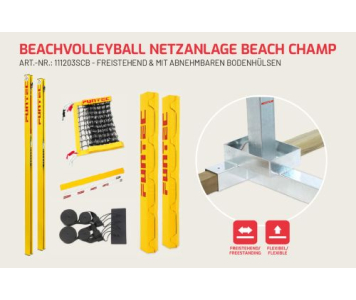 Funtec Strandröplabda hálórendszer Beach Champ 8,5 m (SCB)