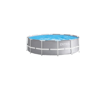 Vízforgatós medence szett, fémvázas 366x76 cm INTEX PRISM FRAME POOL 26712