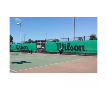 Háttérháló zöld Wilson 2mx12m