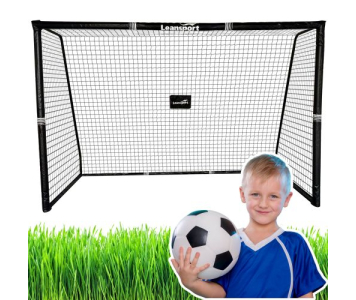Hordozható focikapu gyerekeknek Fém 180x120x60cm