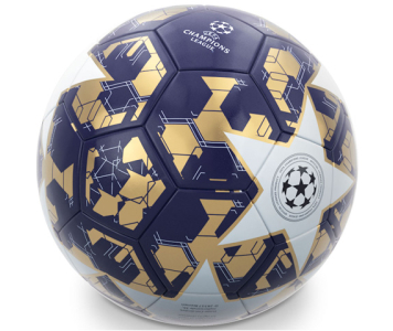 UEFA Bajnokok Ligája kék-arany focilabda 5-ös méretben