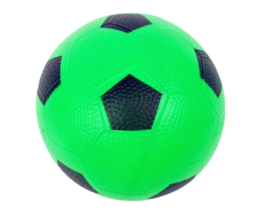 Gumi labda, könnyű, zöld, 16 cm