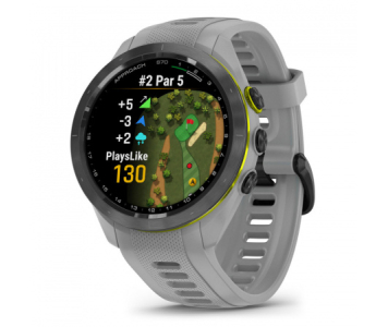 Garmin Approach S70 42mm Black Ceramic Powder Gray golf óra