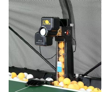 Professzionális pingpong labda adogatógép gyűjtőhálóval