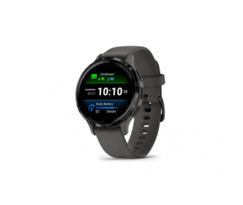 Garmin Venu 3S Szürke / Szürke kerettel Szilikon szíjjal