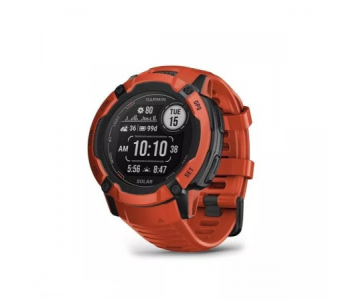 Garmin Instinct 2x Solar Poppy pulzusmérő óra