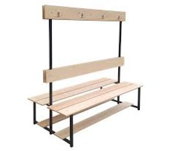 Öltözőpad, kétoldalas 2 m-es