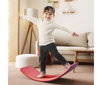 Egyensúlyozó deszka inSPORTline Monino - piros