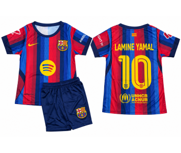 Barcelona Lamine Yamal gyerek szurkolói mezgarnitúra ÚJ