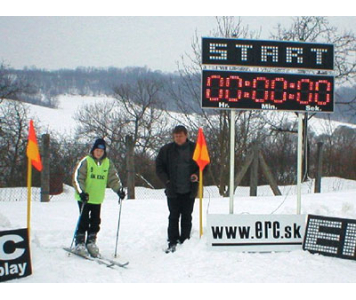 Marathon Maxi egyoldalas futó eredményjelző futórendezvényhez