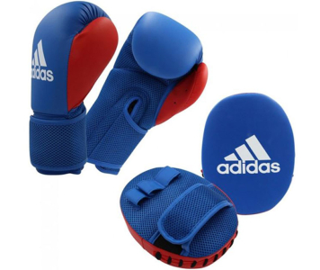 Bokszkesztyű/pontütő junior szett, XXS méret ADIDAS