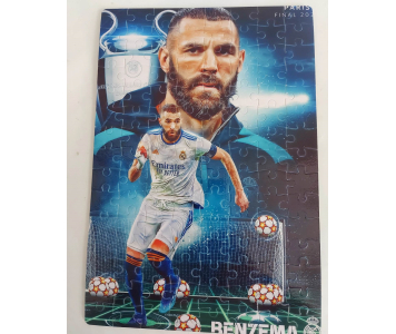 Real Madrid Benzema puzzle/kirakó 