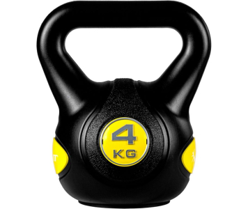 Kettlebell MOVIT® - 4 kg fekete