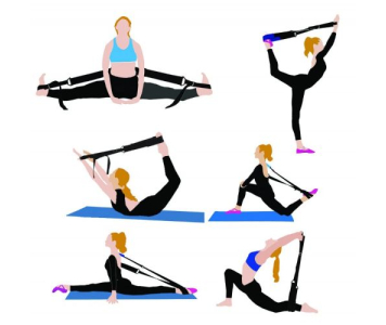 Állítható nyújtószalag tánc, balett