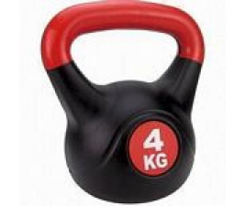 Füles súlyzó -Kettlebell, műanyag, 18 kg 