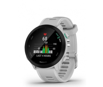 Garmin Forerunner 55 White pulzusmérő óra