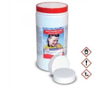 Brillant Pool Maxi-Kombi klórtabletta 1 kg (UVCOM-01)