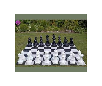 Kültéri sakk készlet, 40 cm-s CHESSMASTER