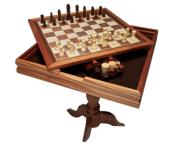 3 az 1 -ben sakk-dáma-backgammonkészlet