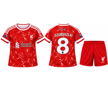 Liverpool gyerek mezgarnitúra 26/27 SZOBOSZLAI felirattal