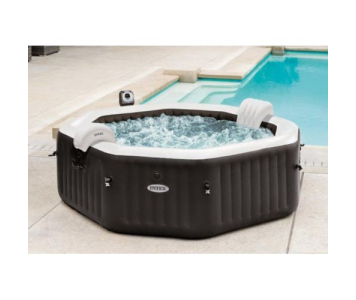 INTEX PureSpa Jet and Bubble Deluxe Octagon Felfújható jakuzzi, 150 x 71 cm 28458